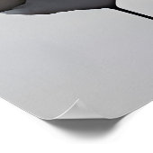 Grinsenkürbis - ein wahres Halloweenwunder Poster (Ecke)