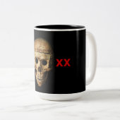 Grinskopf Zweifarbige Tasse (VorderseiteRechts)