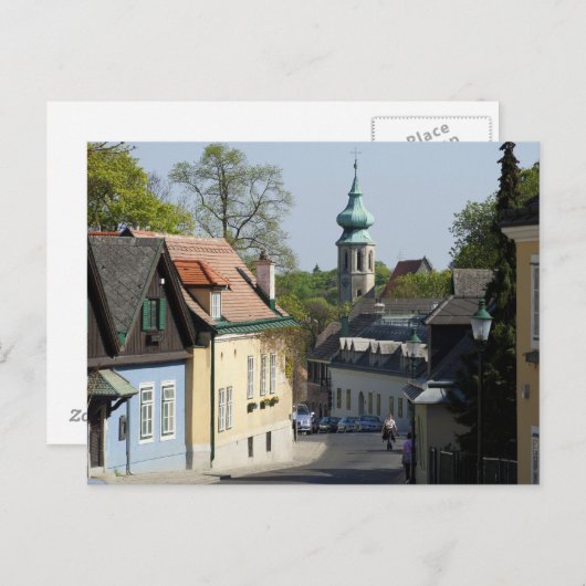 Grinzing, Wien, Österreich Postkarte (Vorne/Hinten)