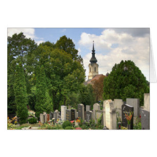 Grinzinger Friedhof, Wien Österreich
