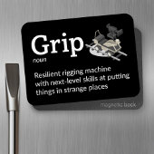 Grip-Definition - Crew 3" x 4" Flex Magnet