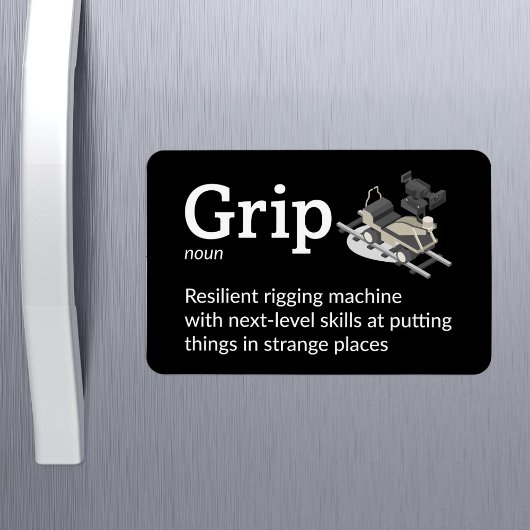 Grip-Definition - Crew 4" x 6" Flex Magnet