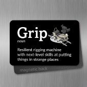 Grip-Definition - Crew 4" x 6" Flex Magnet