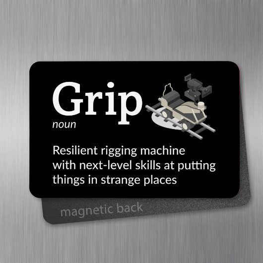 Grip-Definition - Crew 4" x 6" Flex Magnet