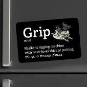 Grip-Definition - Crew 4" x 6" Flex Magnet