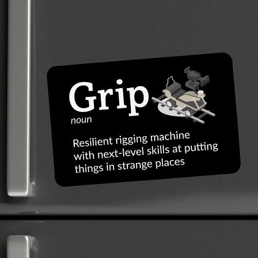 Grip-Definition - Crew 4" x 6" Flex Magnet