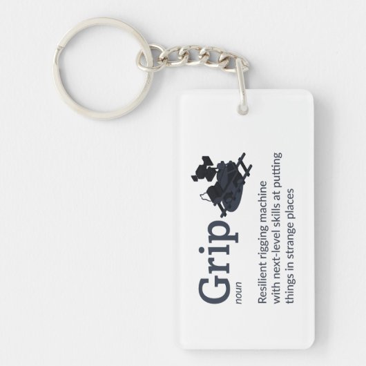Grip-Definition - Crew Schlüsselanhänger (Vorderseite)