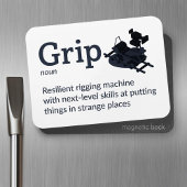 Grip Definition - Set Life 3" x 4" Flex Magnet