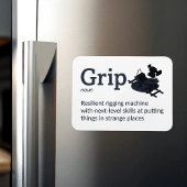 Grip Definition - Set Life 3" x 4" Flex Magnet