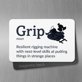 Grip Definition - Set Life 4" x 6" Flex Magnet