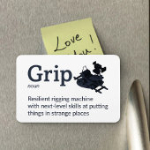 Grip Definition - Set Life 4" x 6" Flex Magnet