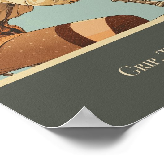 Grip Drehung Ride Poster (Ecke)