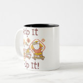 Grip It and Rip It Skateboarding Zweifarbige Tasse (Vorderseite Links)