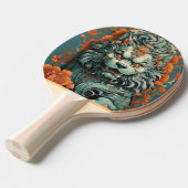 Grippe Löwe von Weisheit Ping Pong Paddle Tischtennis Schläger (Vorderseite)