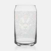 Grippe Löwe von Weisheitsbier Can Dosenglas (Rückseite)