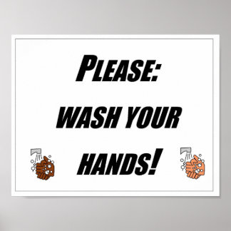 Grippe-Poster Poster