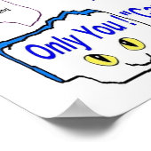 Grippebüge und Sie Poster (Ecke)