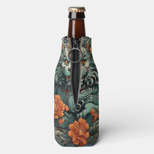 Grippelion der Weisheit Flaschenkühler (Flasche Rückseite)