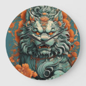 Grippelion der Weisheit Große Wanduhr (Vorderseite)