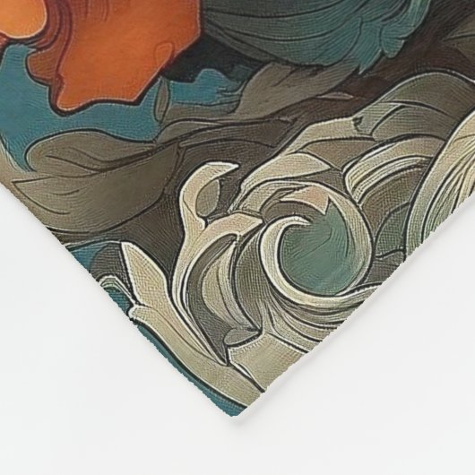 Grippelion des Weisheits Fleece Blanket (Ecke)