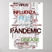Grippepandemie Poster (Vorne)
