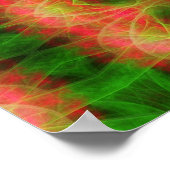 GrippeROHertzi-Poster Poster (Ecke)