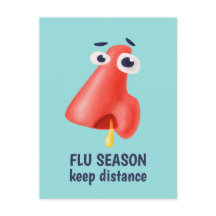 Grippesaison Behalt Distance Runny Nose Health Spa