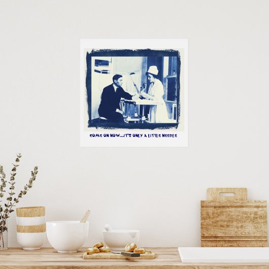 Grippeschossen Poster (Küche)