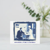 Grippeschossen Postkarte (Stehend Vorderseite)