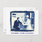 Grippeschossen Postkarte (Vorne/Hinten)