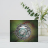 Grippevirus, Brillenlook Postkarte (Stehend Vorderseite)