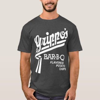 Grippox27s Barbq aromatisierte Kartoffelchips weiß T-Shirt