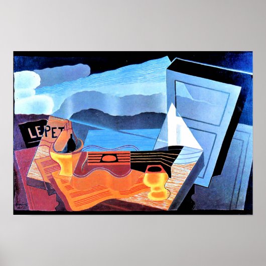 Gris - Blick über die Bucht Poster (Vorne)