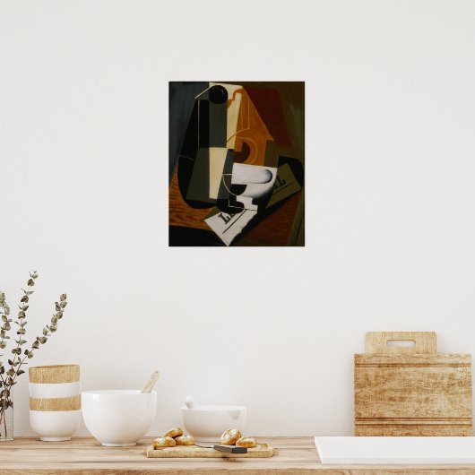 Gris - Coffeepot Poster (Küche)