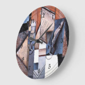 Gris - Das Buch Große Wanduhr (Winkel)