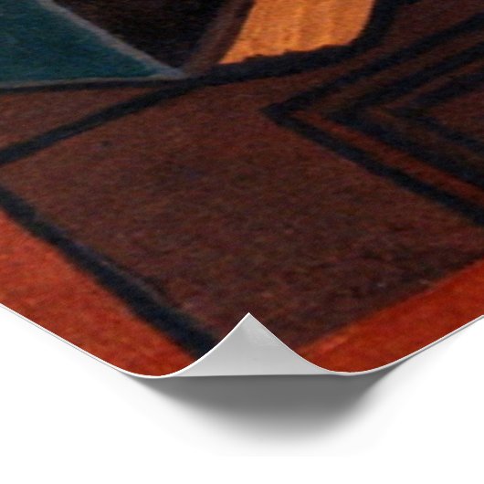 Gris - Das rote Buch Poster (Ecke)