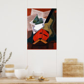 Gris - Das rote Buch Poster (Küche)