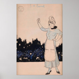 Gris - Der Mond 1908 Poster