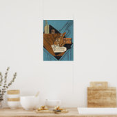 Gris - Der Musikertisch Poster (Küche)