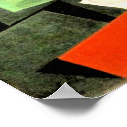 Gris - Die Kaffeemühle Poster (Ecke)