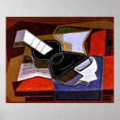 Gris - Die schwarze Gitarre Poster (Vorne)