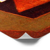 Gris - Die schwarze Gitarre Poster (Ecke)