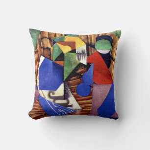 Gris - Flasche aus Rum und Zeitung Kissen