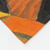 Gris - Foto von Violine und Karton Fleecedecke (Ecke)