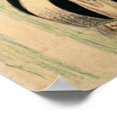 Gris - Geige, die an einer Wand hängt Poster (Ecke)