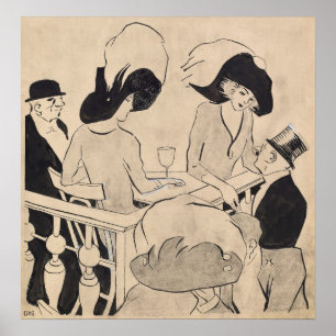 Gris - In der Music Hall (Im Restaurant) Poster