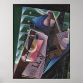 Gris - Kaffeemaschine und Glas 1915 Poster (Vorne)