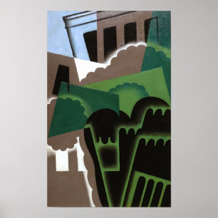 Gris - Kubistische Landschaft 1917 Poster