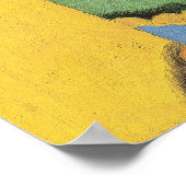 Gris - Landschaft auf Ceret 1913 Poster (Ecke)