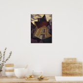 Gris - Landschaft in Beaulieu Poster (Küche)